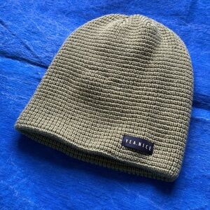 Olive Knit Beanie